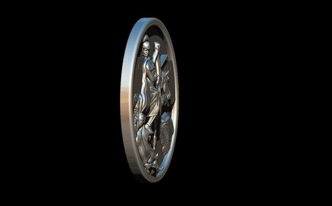 San Martin Caballero  o San Martin de Loba  3D print model_5