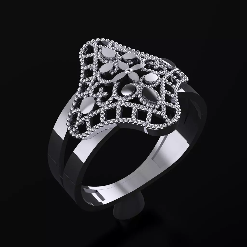 RING SIZE 18 NEW MODEL -GOLD PARK 3D print model