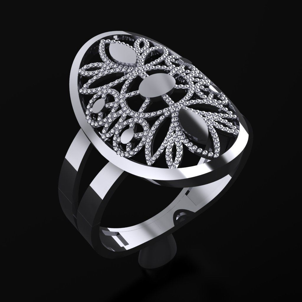 RING SIZE 18 NEW MODEL -GOLD PARK 3D print model_2