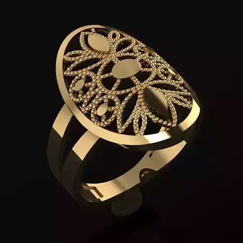 RING SIZE 18 NEW MODEL -GOLD PARK