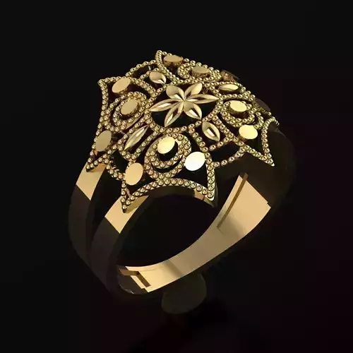 RING SIZE 18 NEW MODEL -GOLD PARK
