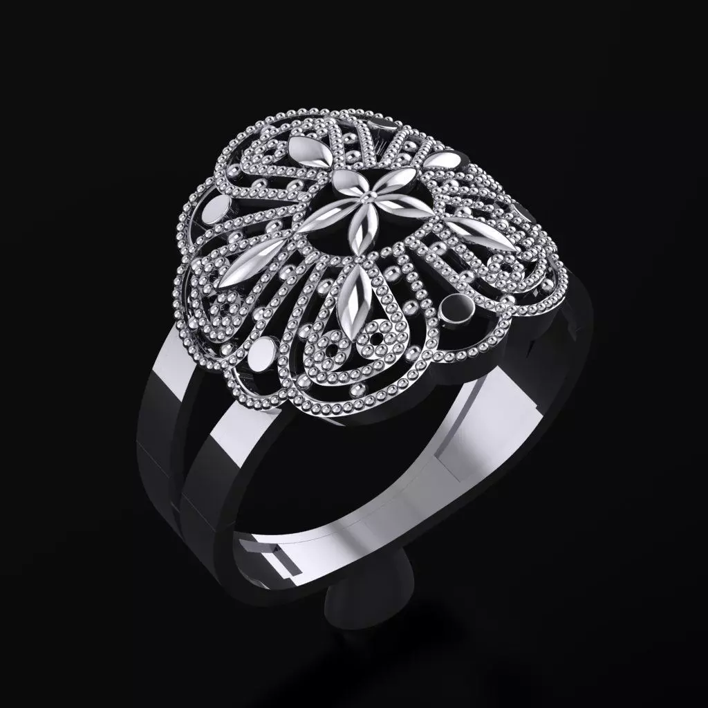 RING SIZE 18 NEW MODEL -GOLD PARK 3D print model