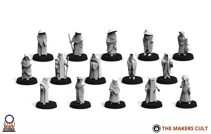 Universal Guard - Civilians Pack 2 3D print model