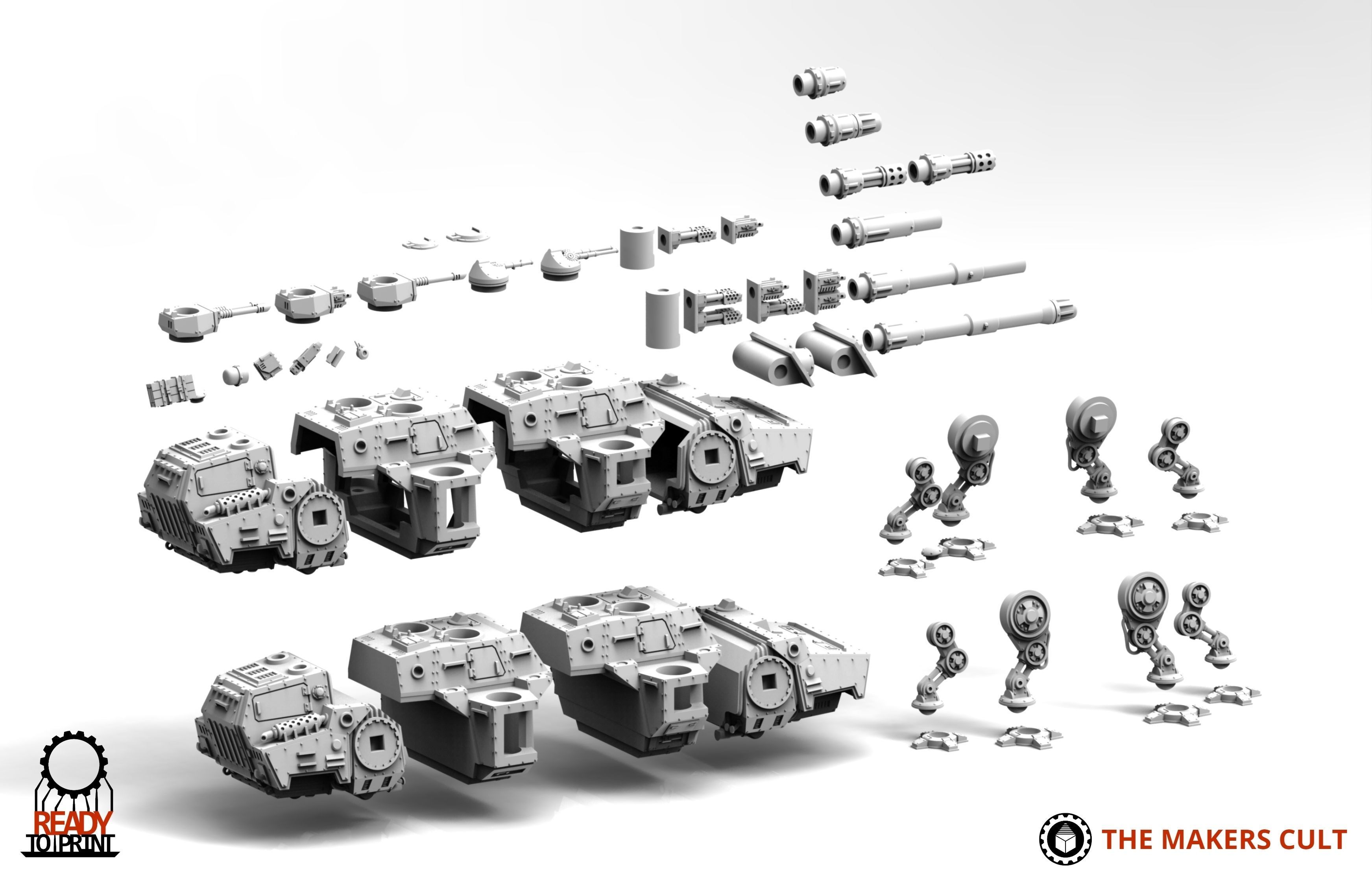 Valour Korps - Super Battle Walker 3D print model_6