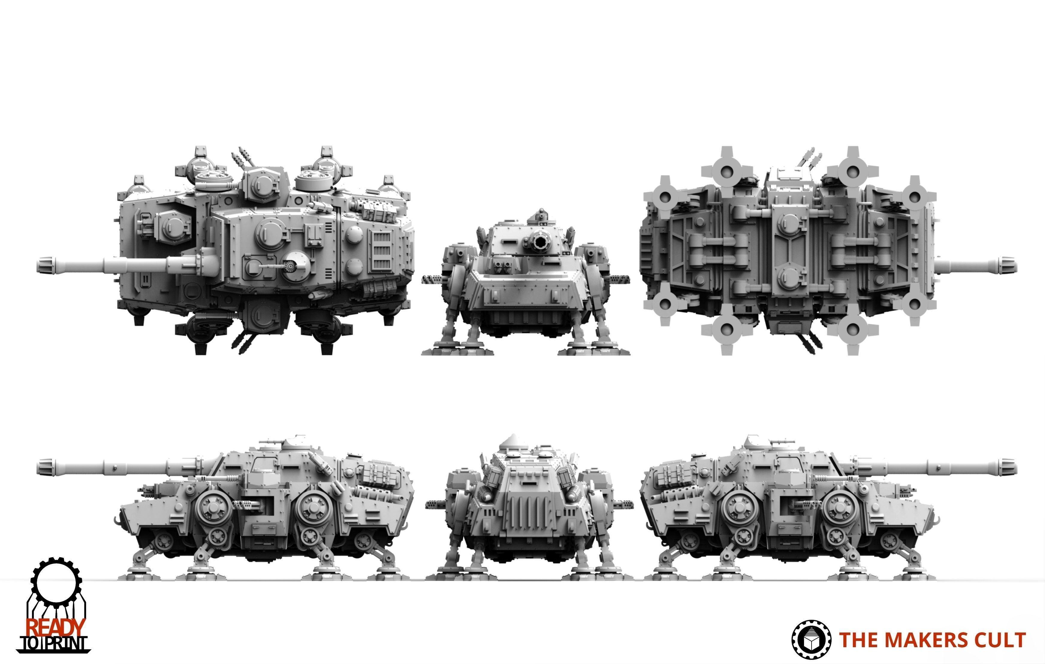 Valour Korps - Super Battle Walker 3D print model_5