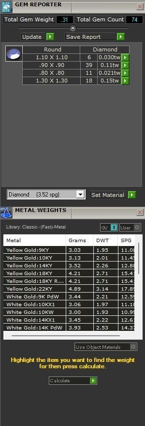 Custom Initial A Letter Diamond Pendant A to Z Alphabet Necklace 3D print model_5