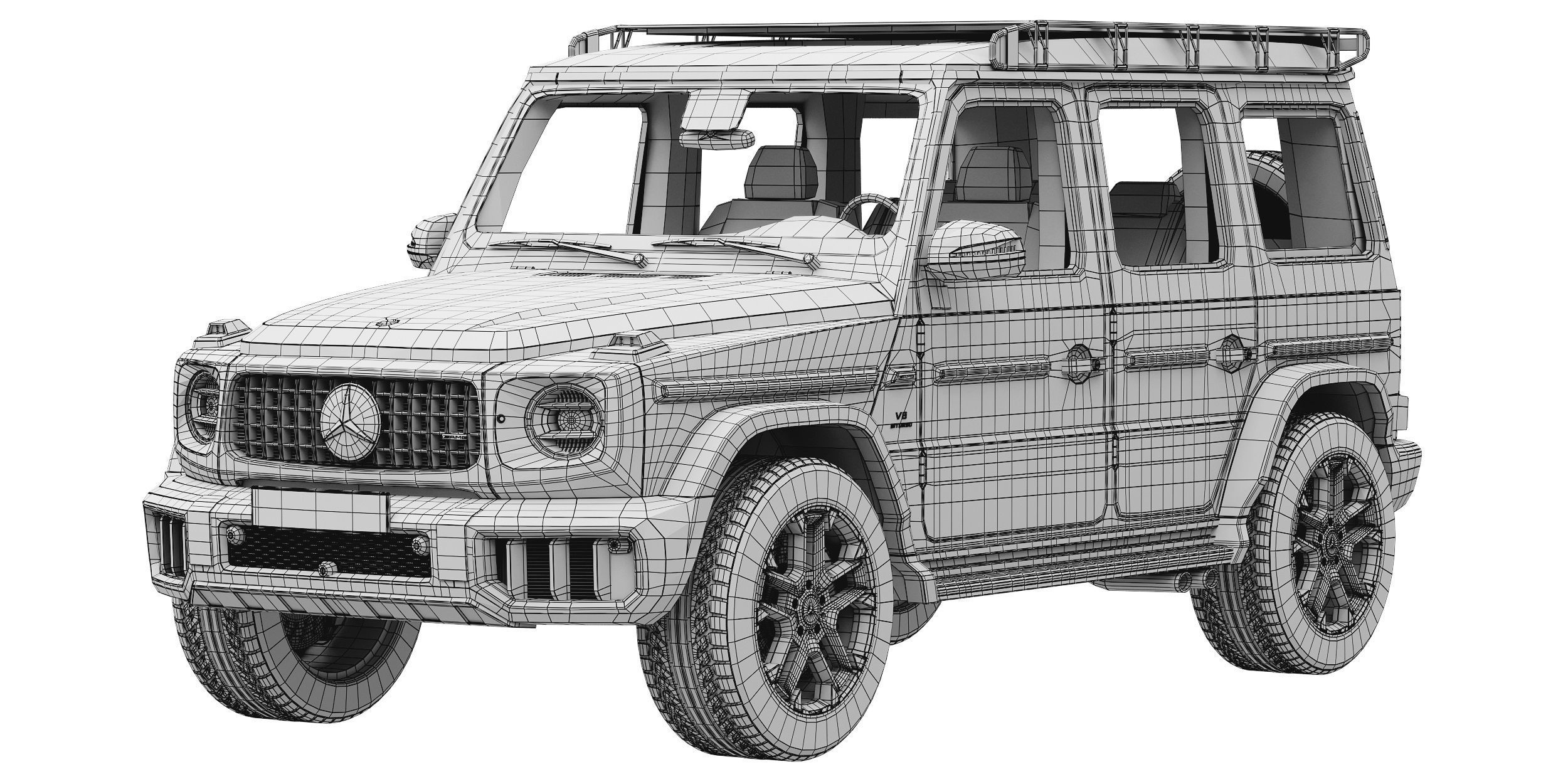 Mercedes-Benz G63 AMG 2025 Offroad Package PRO 3D model_13