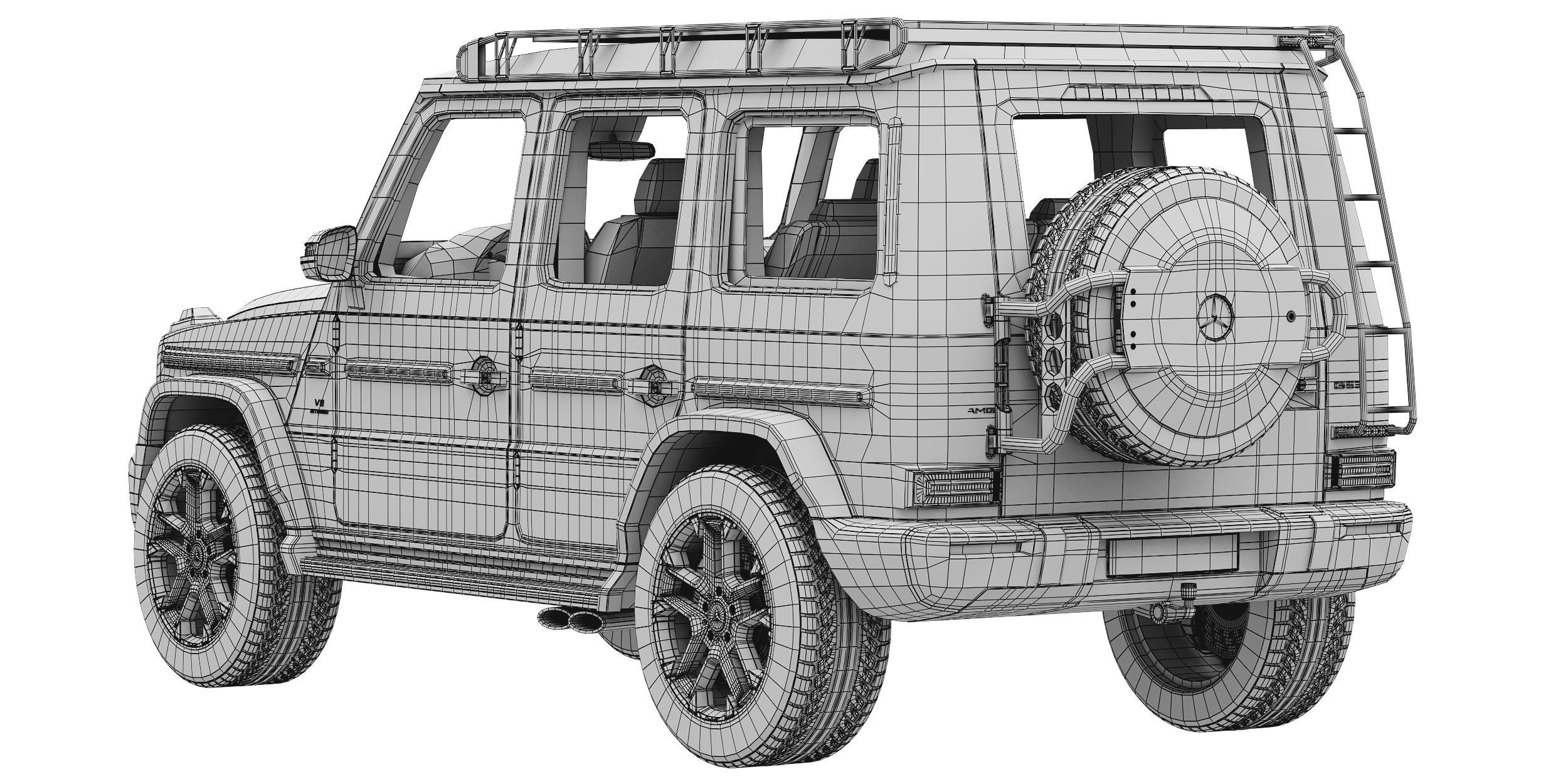 Mercedes-Benz G63 AMG 2025 Offroad Package PRO 3D model_15