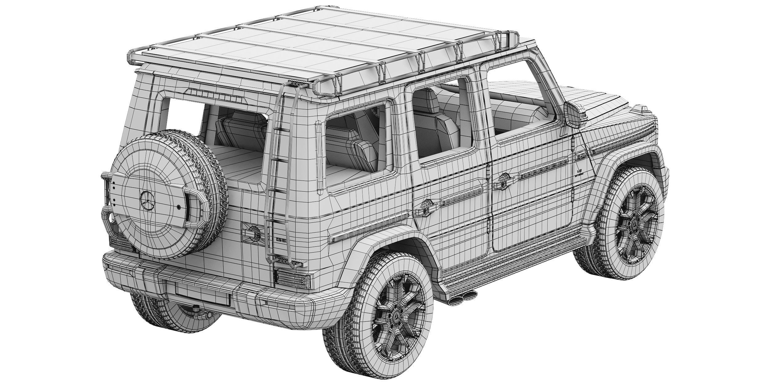 Mercedes-Benz G63 AMG 2025 Offroad Package PRO 3D model_17