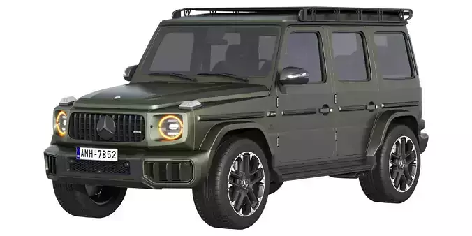 Mercedes-Benz G63 AMG 2025 Offroad Package PRO 3D model