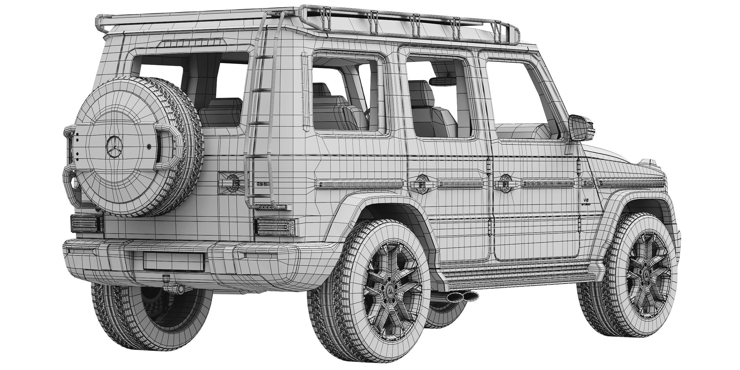 Mercedes-Benz G63 AMG 2025 Offroad Package PRO 3D model_16