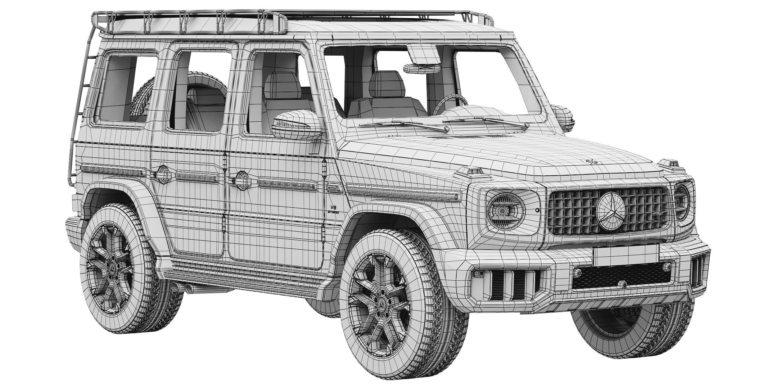 Mercedes-Benz G63 AMG 2025 Offroad Package PRO 3D model_14