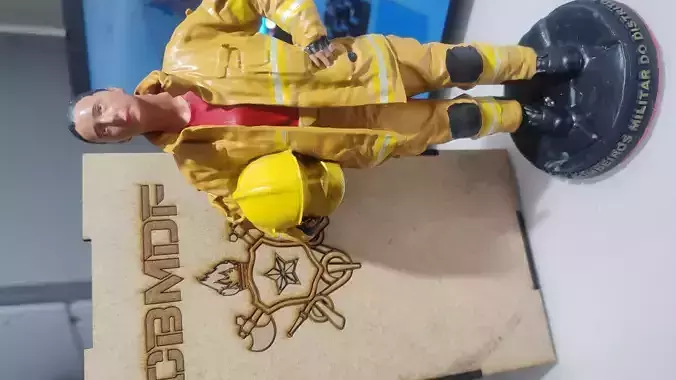 3 - Bombeira militar CBMDF - Brasil - DF 3D print model