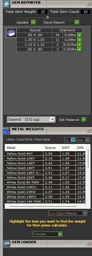 Custom Initial I Letter Diamond Pendant A to Z Alphabet Necklace 3D print model_5