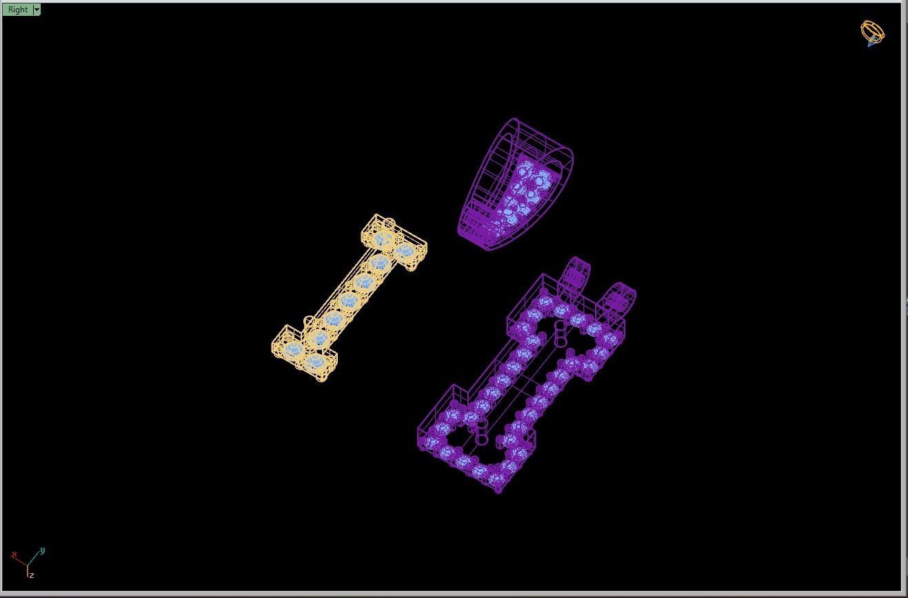 Custom Initial I Letter Diamond Pendant A to Z Alphabet Necklace 3D print model_16