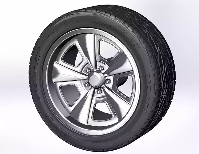 Custom wheels Schott Custom SS D concave for your scale model