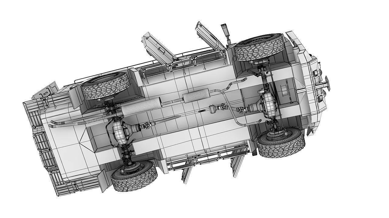 Bearcat military 3D model_24