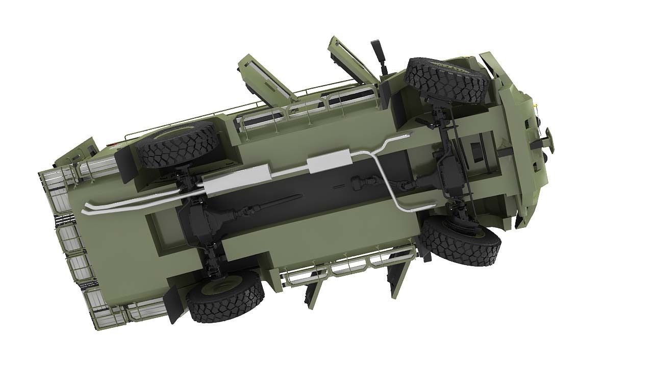 Bearcat military 3D model_16