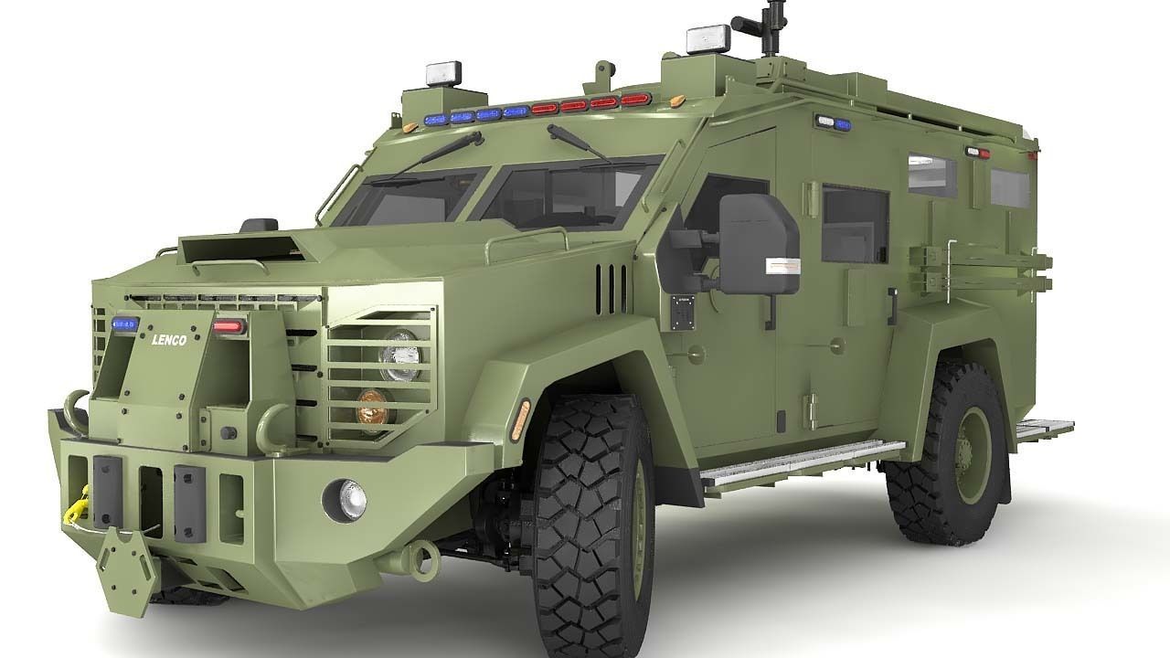 Bearcat military 3D model_13