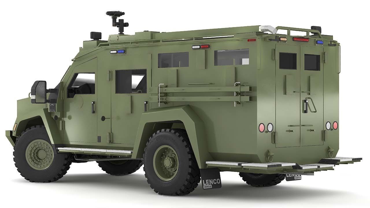 Bearcat military 3D model_3