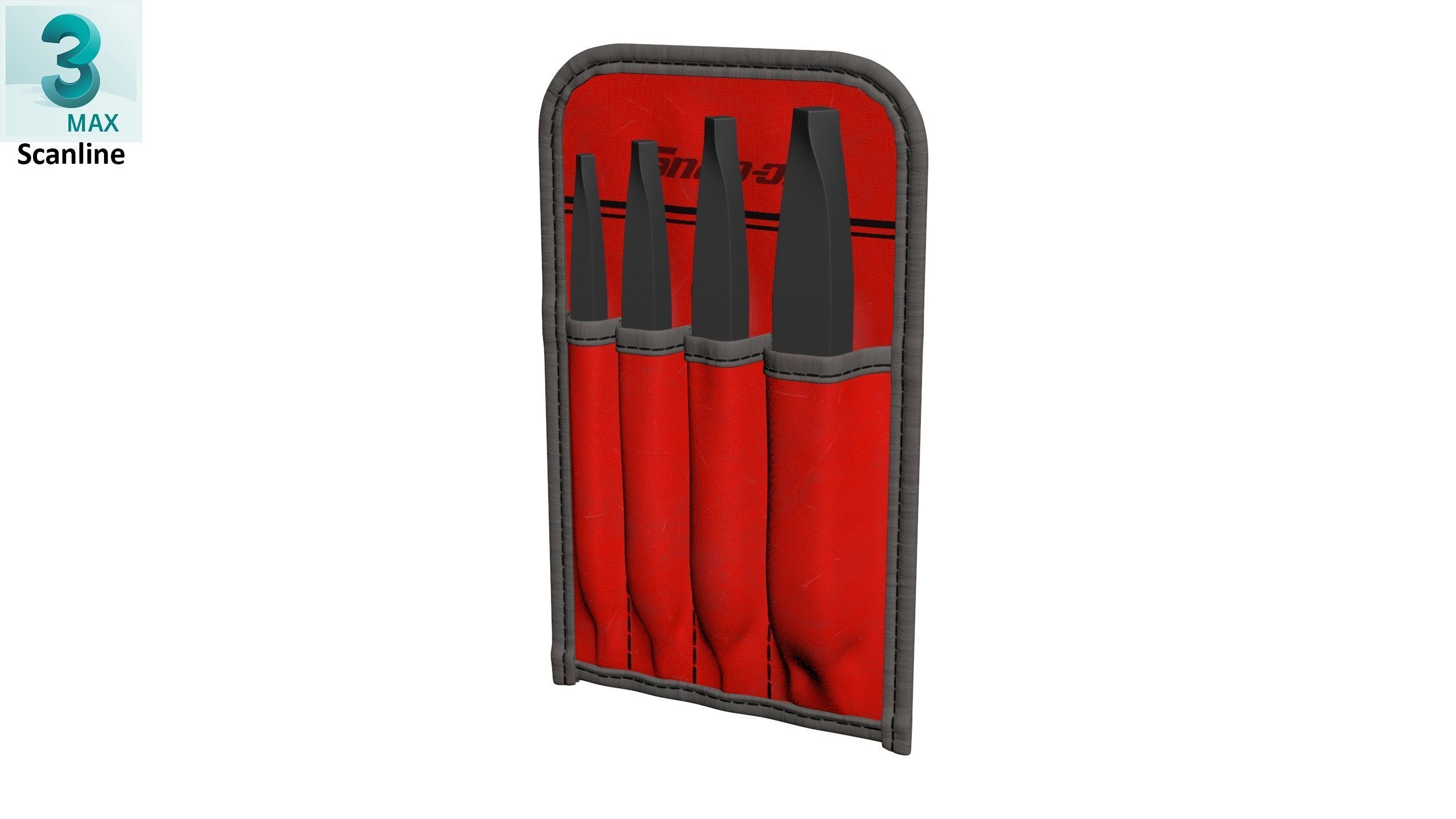 SO Set Extractor Tapered Bit SR40K Low-poly 3D model_24