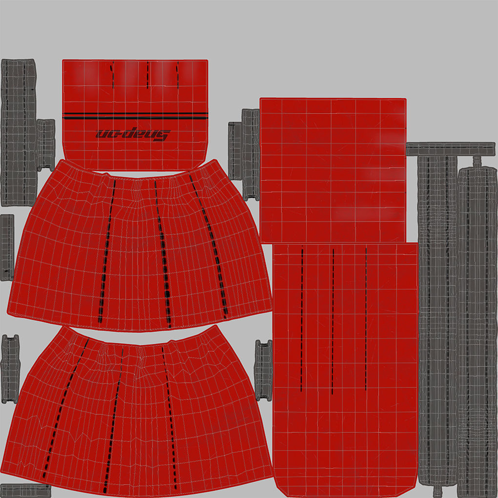 SO Set Extractor Tapered Bit SR40K Low-poly 3D model_31