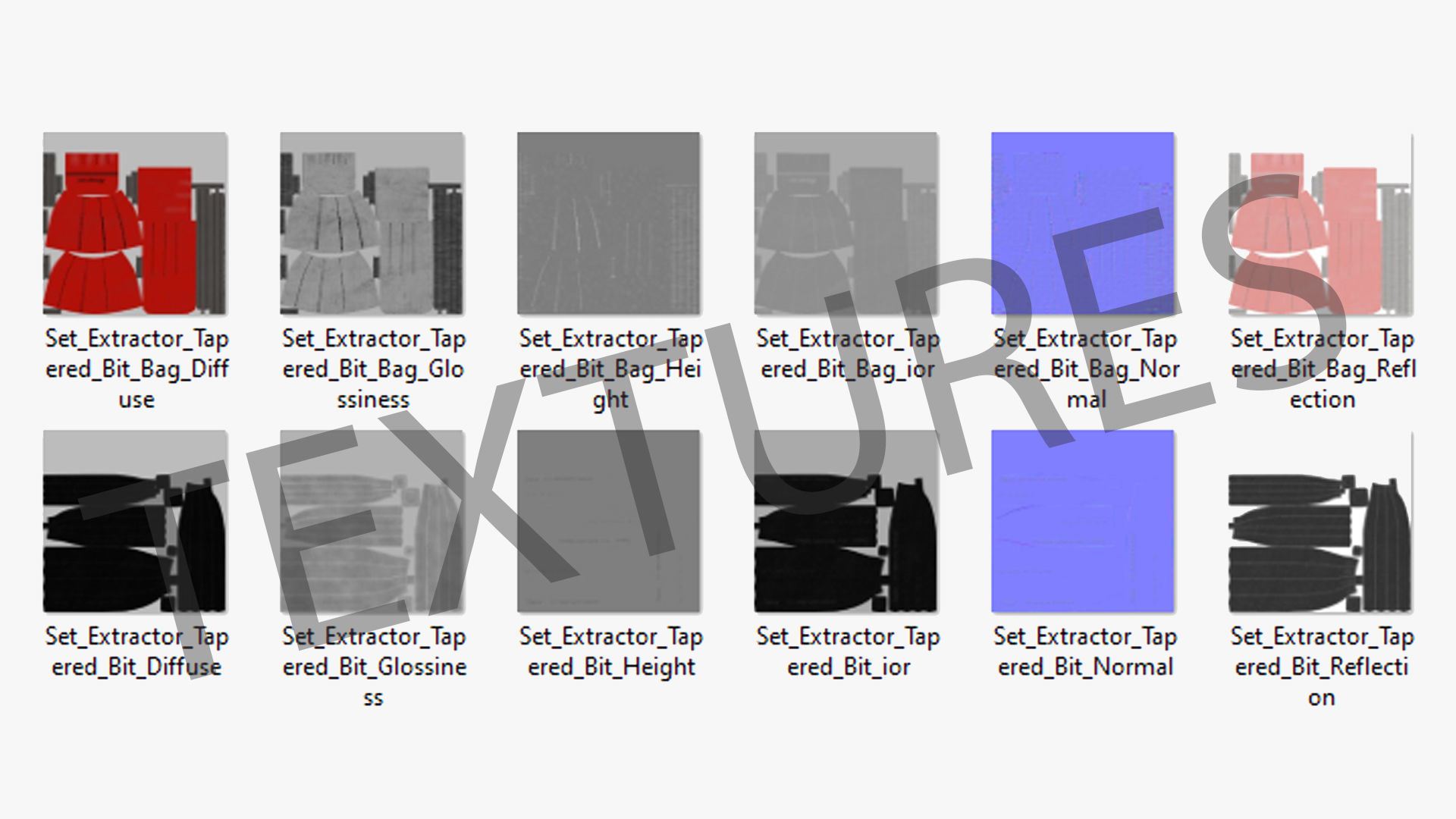 SO Set Extractor Tapered Bit SR40K Low-poly 3D model_30