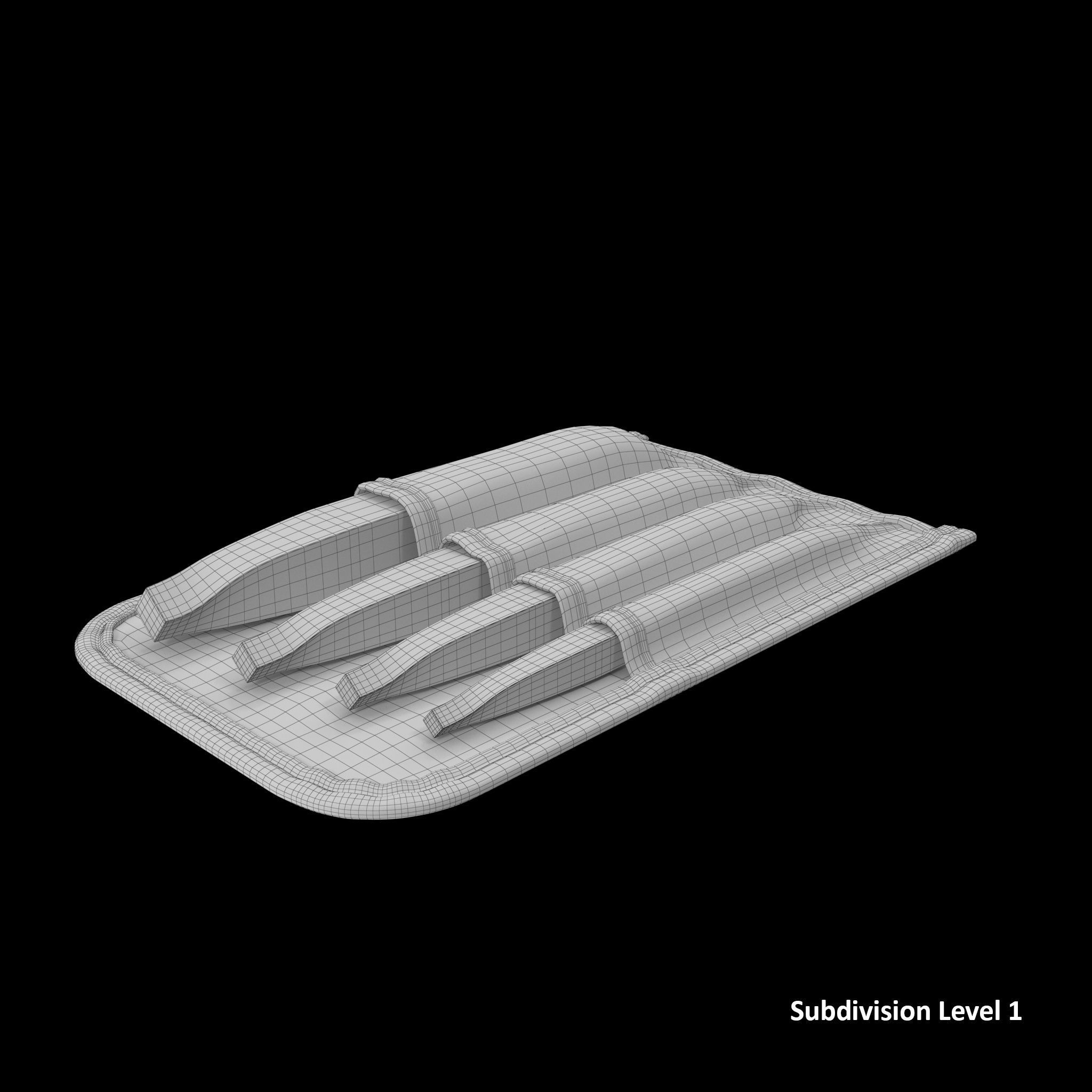SO Set Extractor Tapered Bit SR40K Low-poly 3D model_13