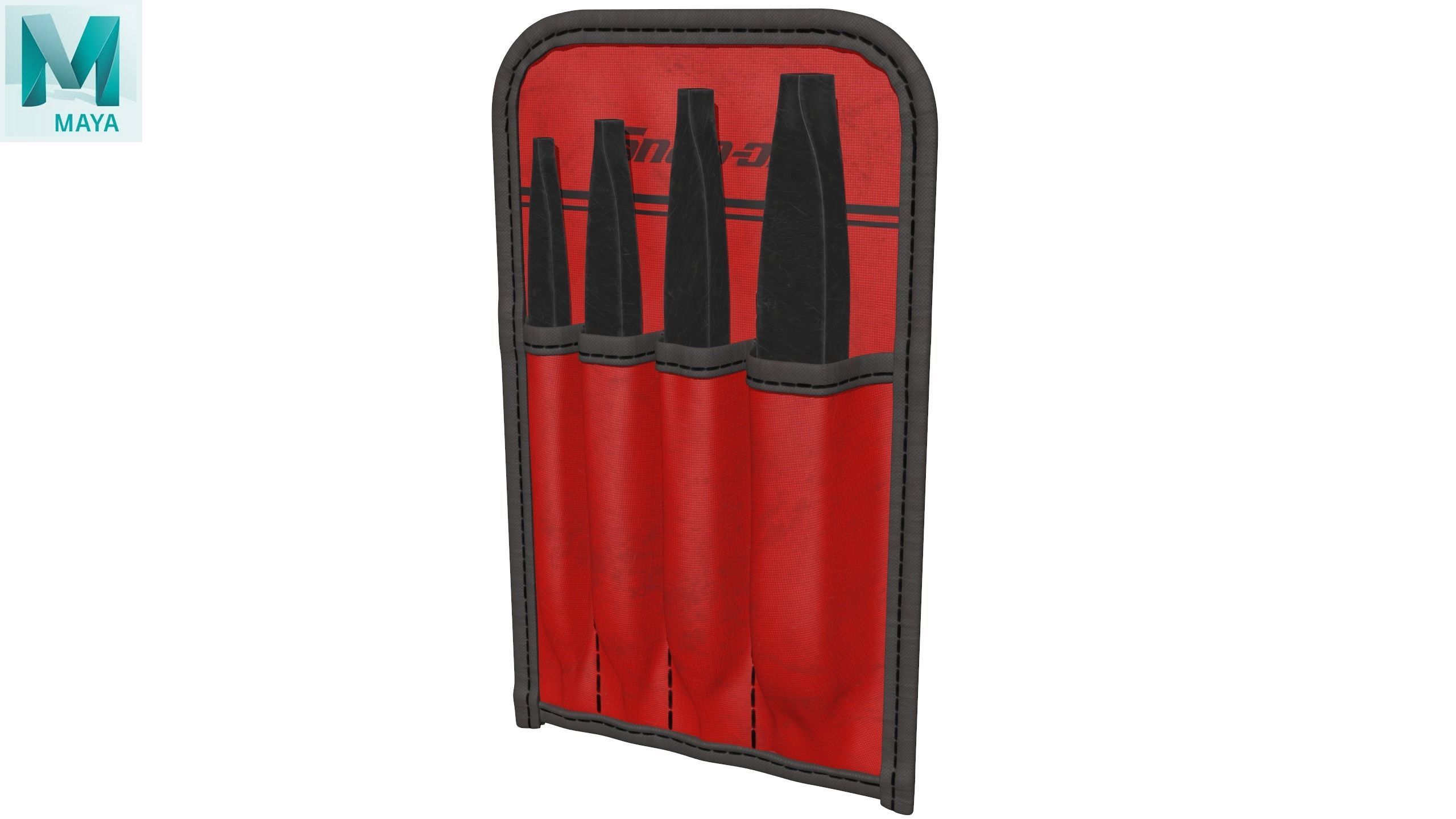 SO Set Extractor Tapered Bit SR40K Low-poly 3D model_26