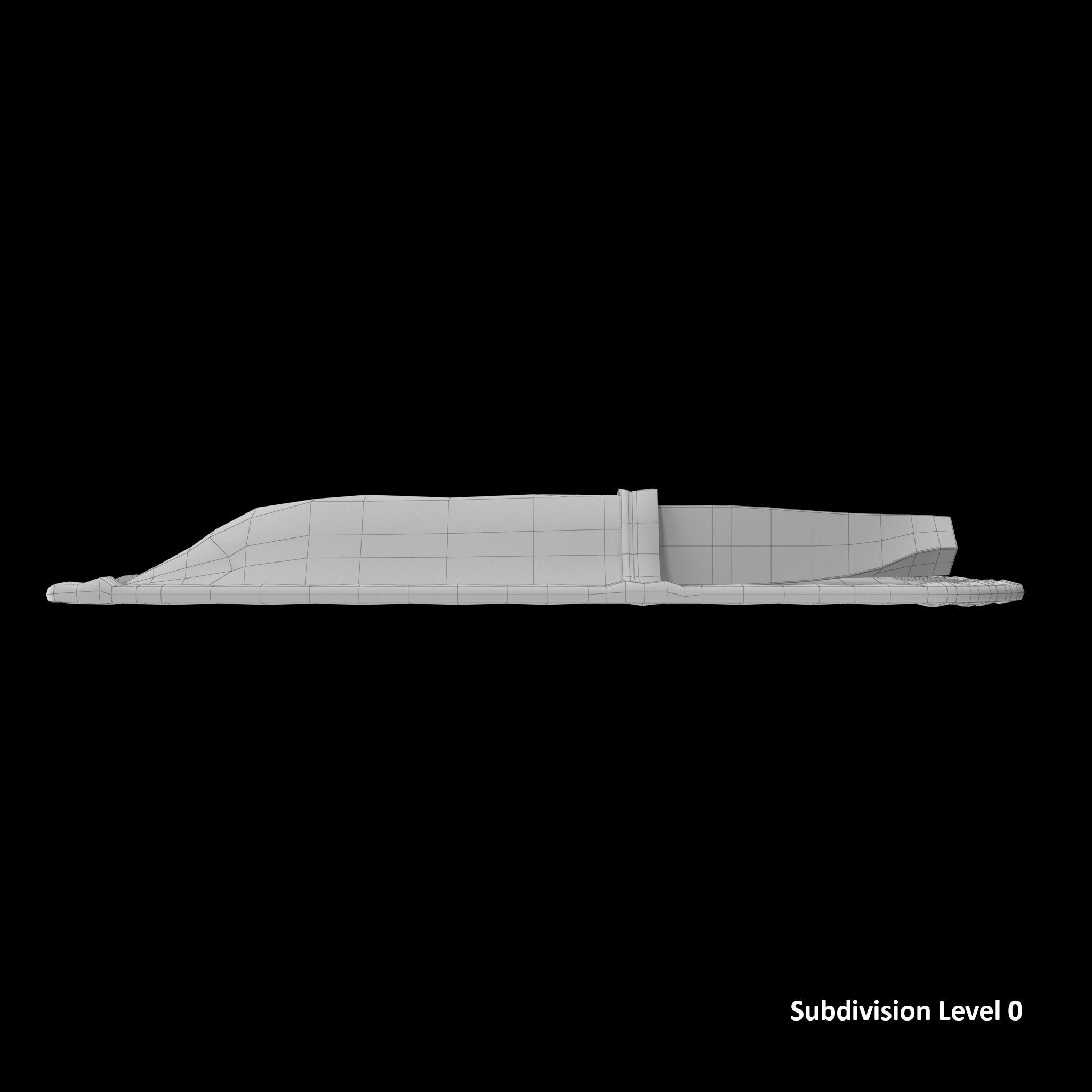 SO Set Extractor Tapered Bit SR40K Low-poly 3D model_16