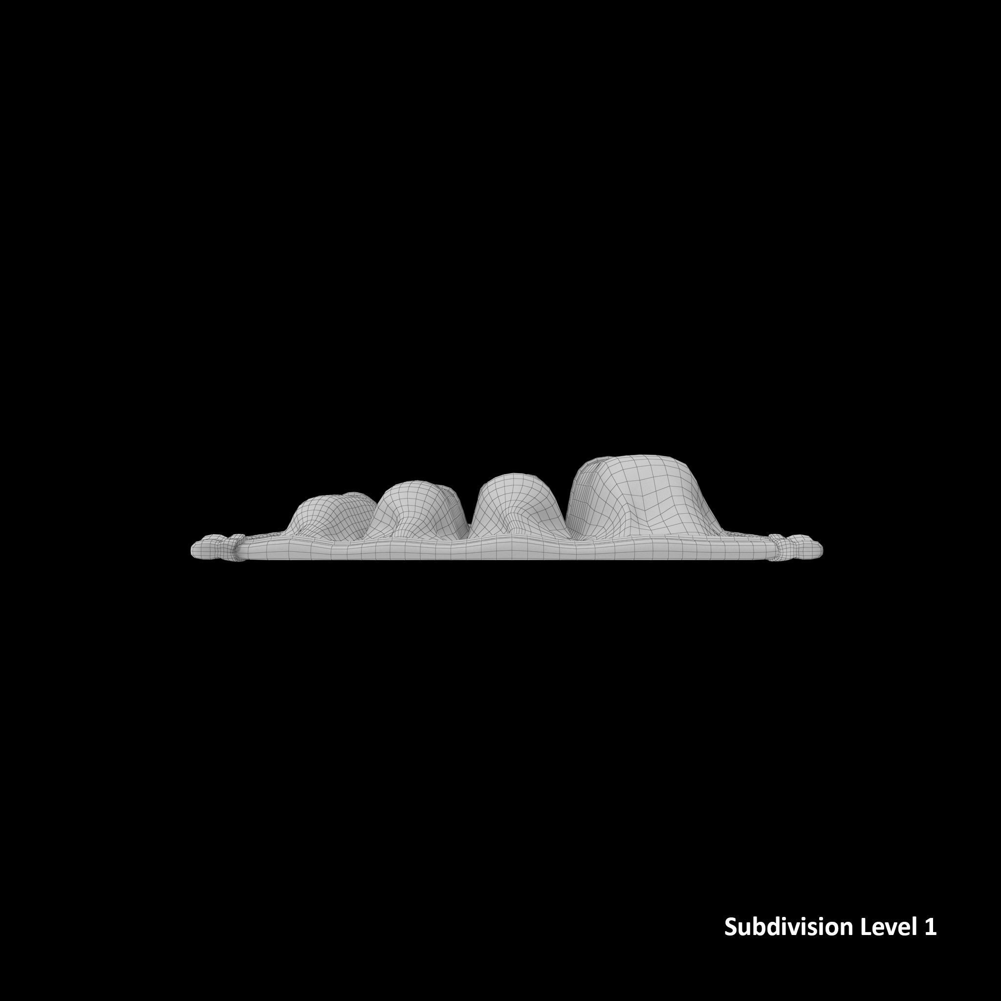 SO Set Extractor Tapered Bit SR40K Low-poly 3D model_15