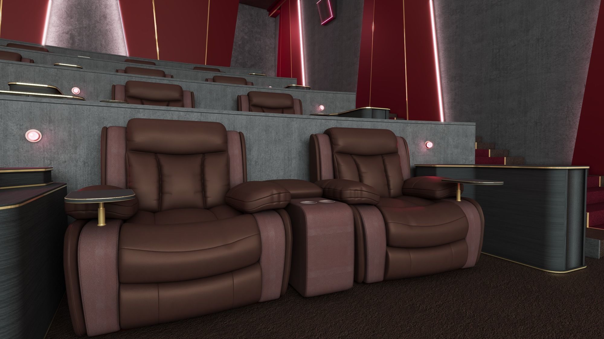 Home Theater 3D model | CGTrader