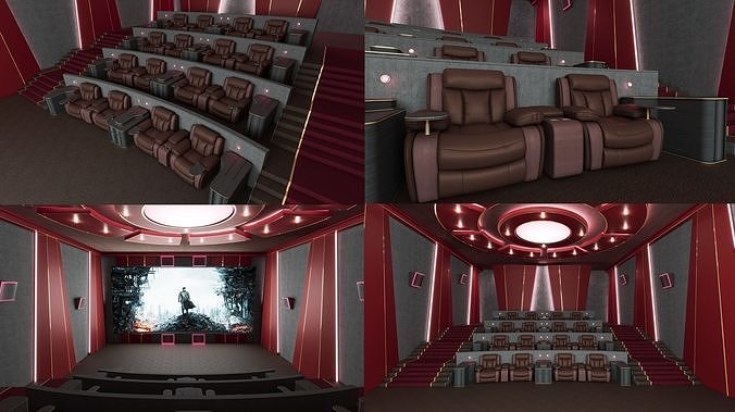 Home Theater  3D model