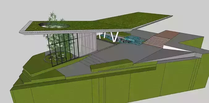 entertainment contemporary office building