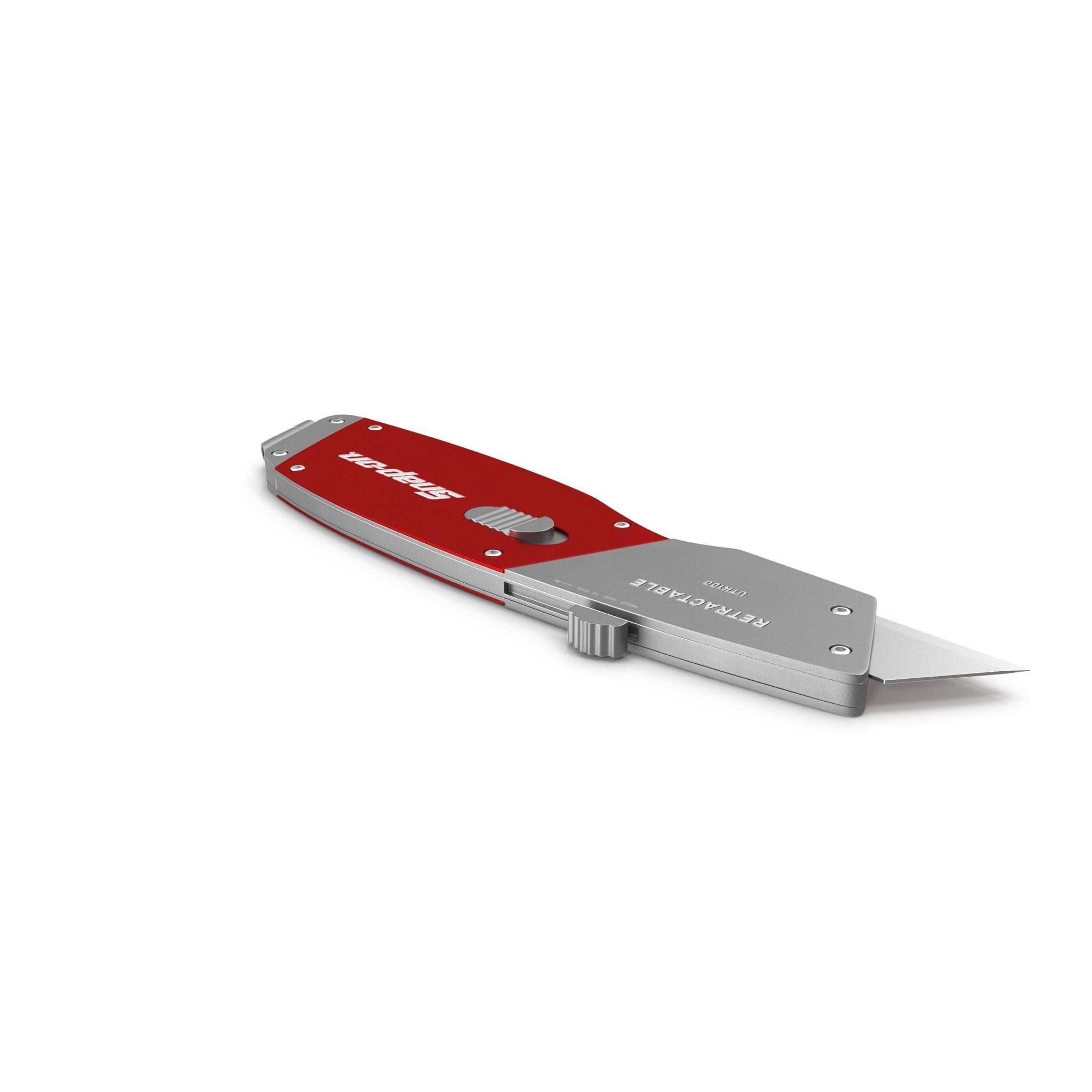 SO Retractable utility knife UTK100 Low-poly 3D model_2