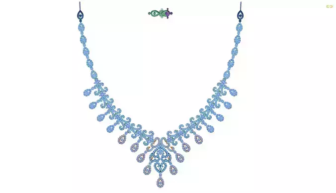beautiful diamond necklace