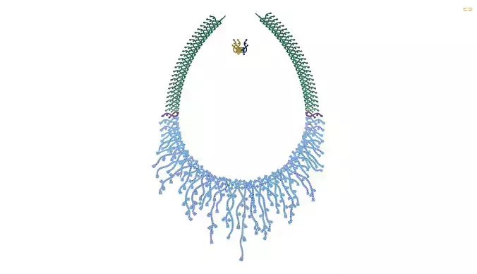 beautiful diamond necklace 