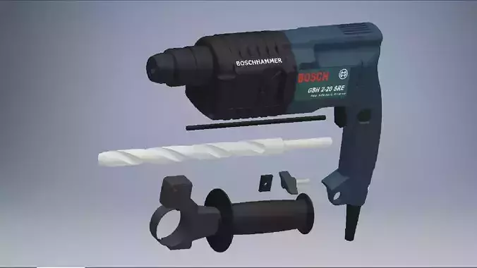 hammer drill assembly
