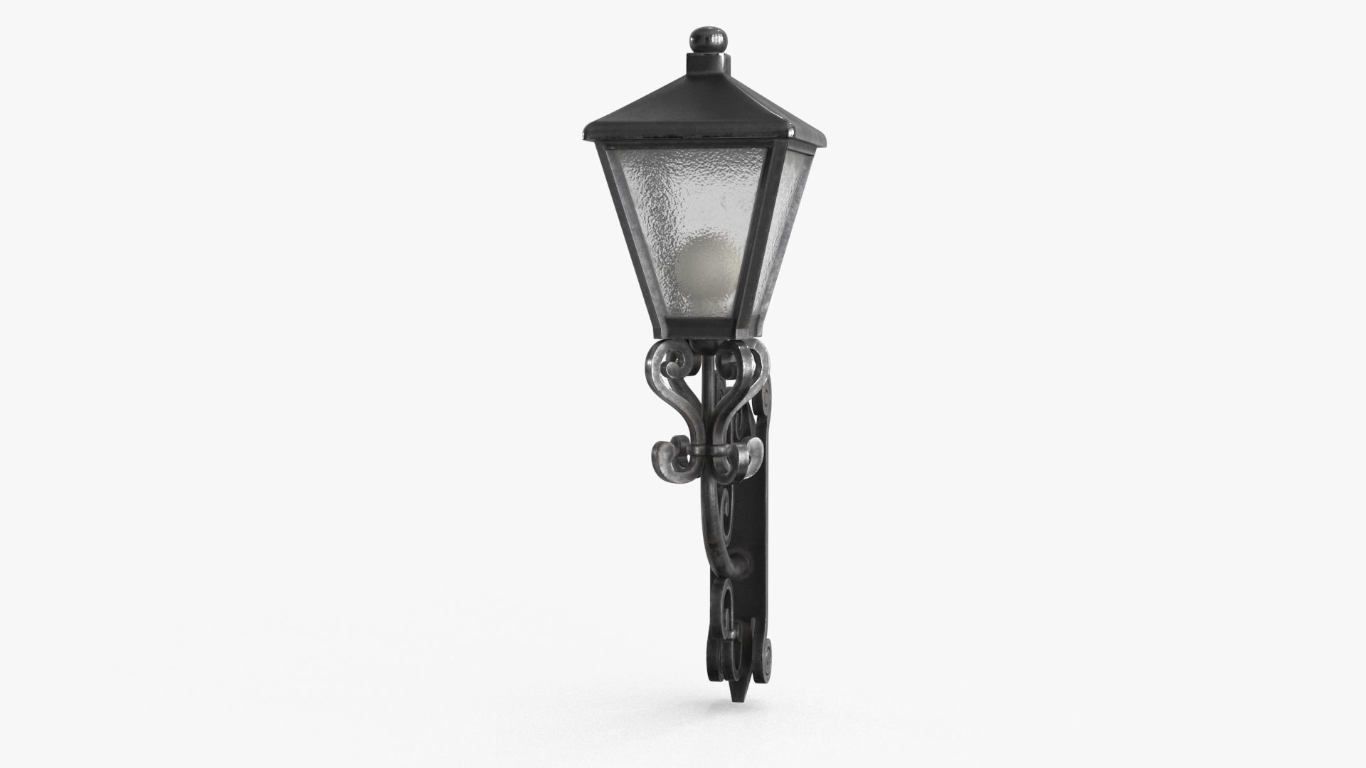Street Light v3 Low-poly 3D model_7
