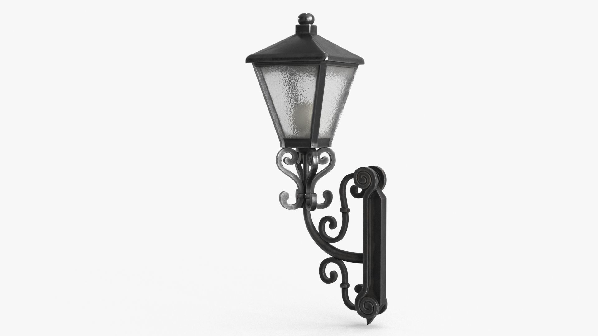 Street Light v3 Low-poly 3D model_9