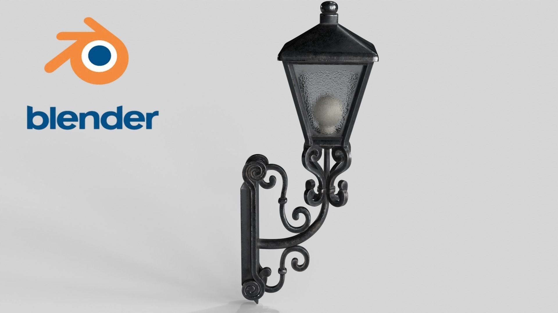 Street Light v3 Low-poly 3D model_5