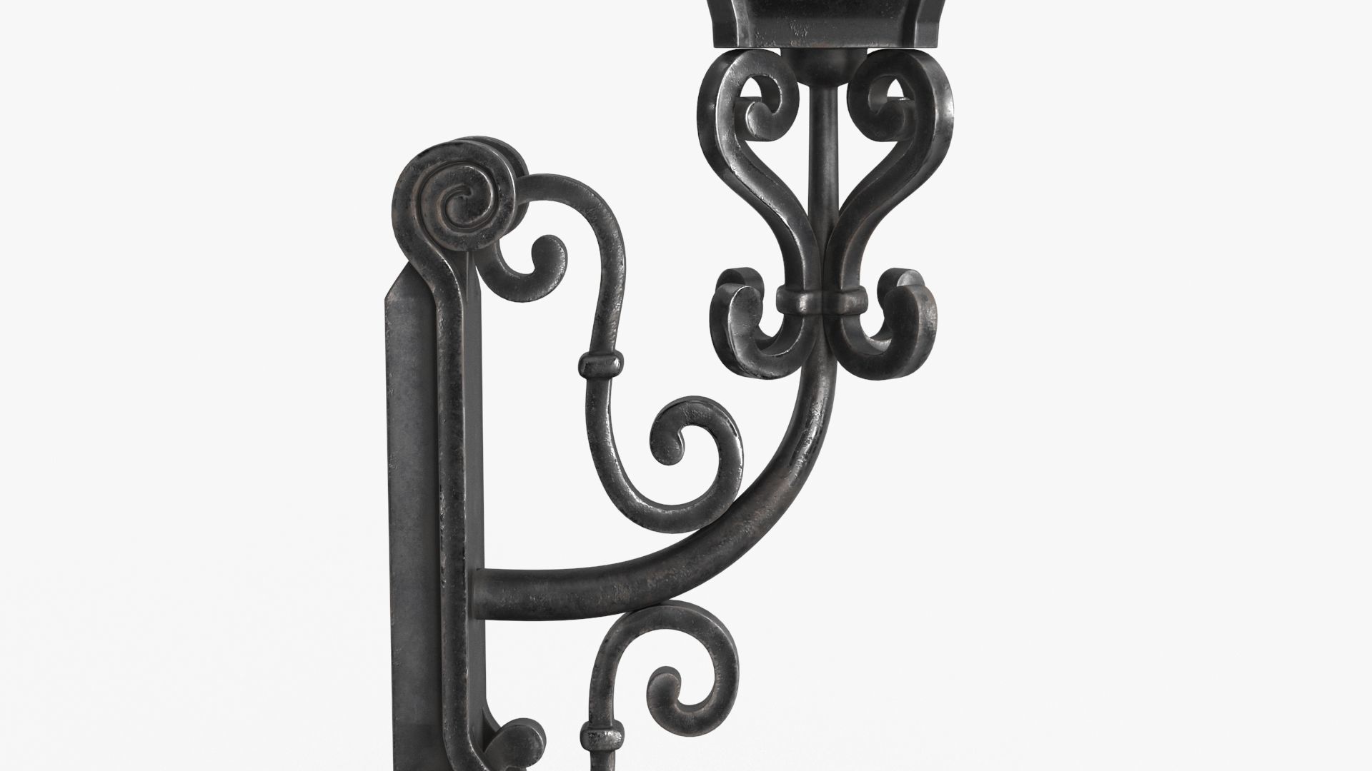 Street Light v3 Low-poly 3D model_4