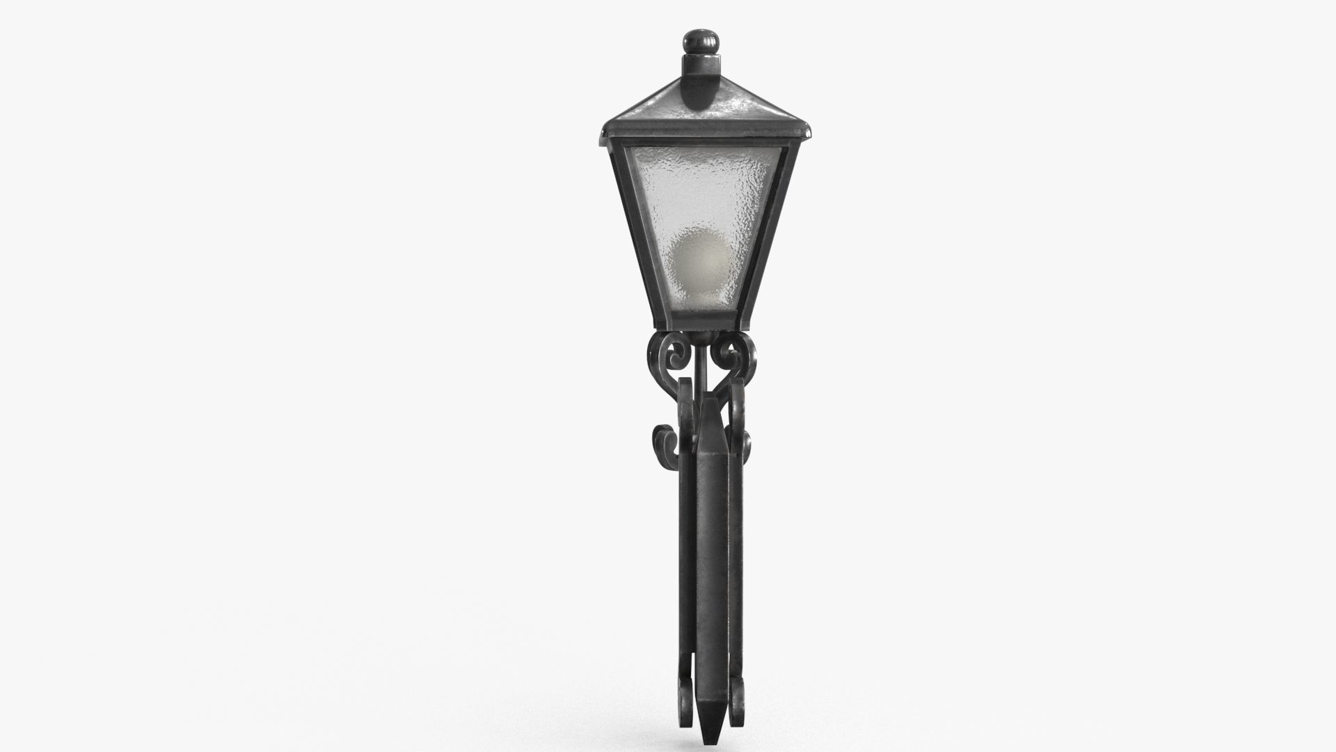 Street Light v3 Low-poly 3D model_10