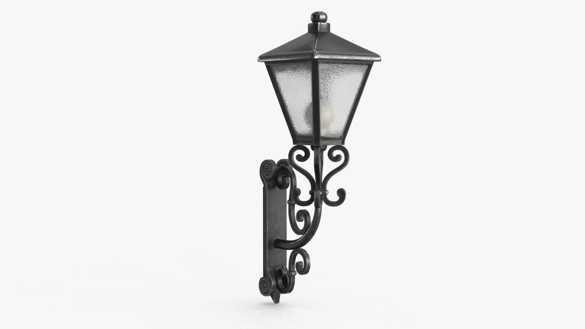 Street Light v3 Low-poly 3D model_6