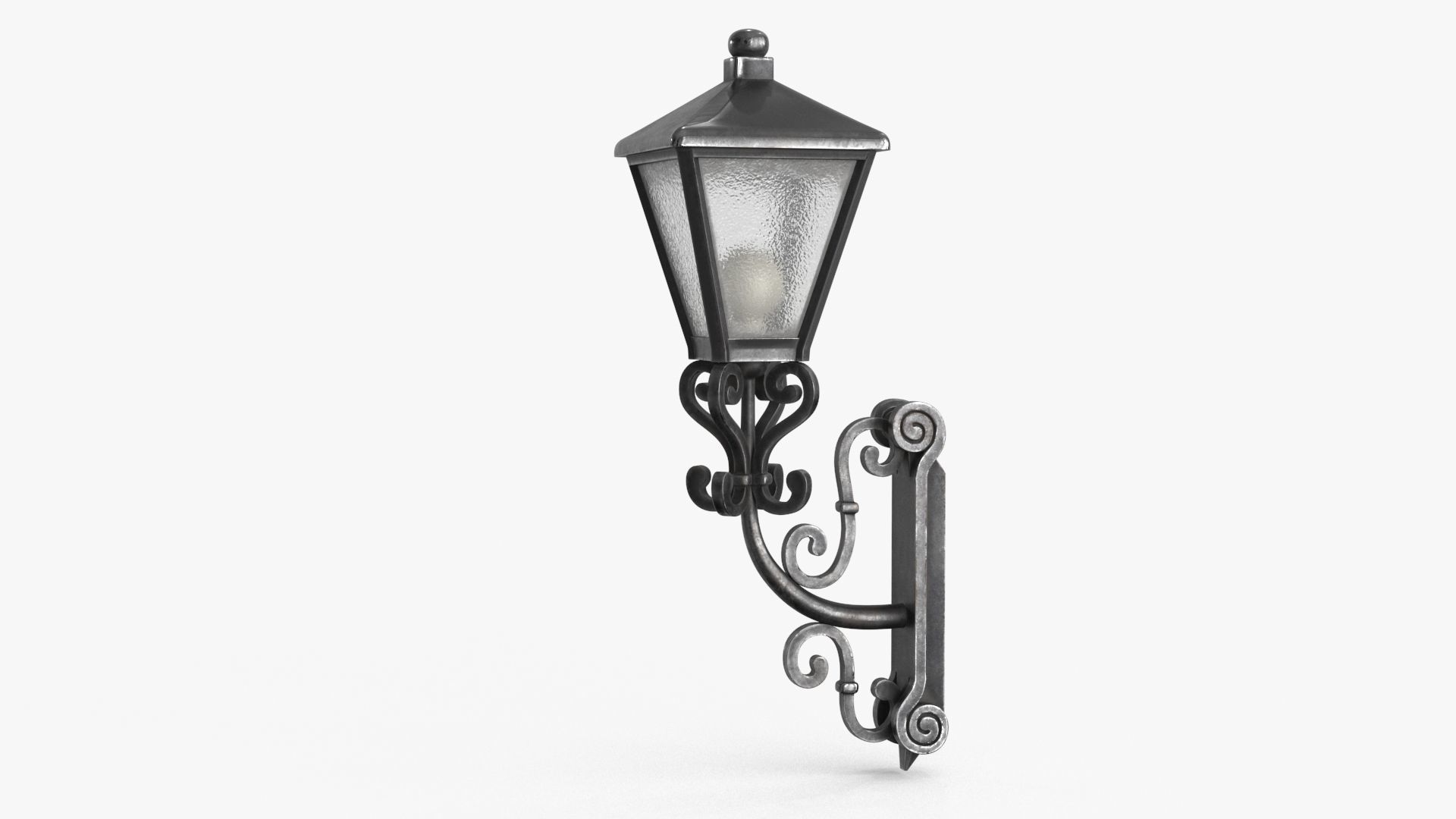 Street Light v3 Low-poly 3D model_8