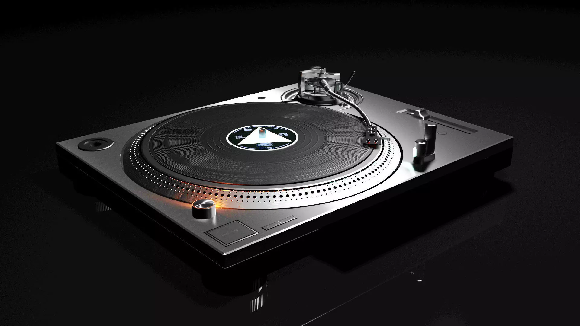 TECHNICS SL-1200 3D model_0