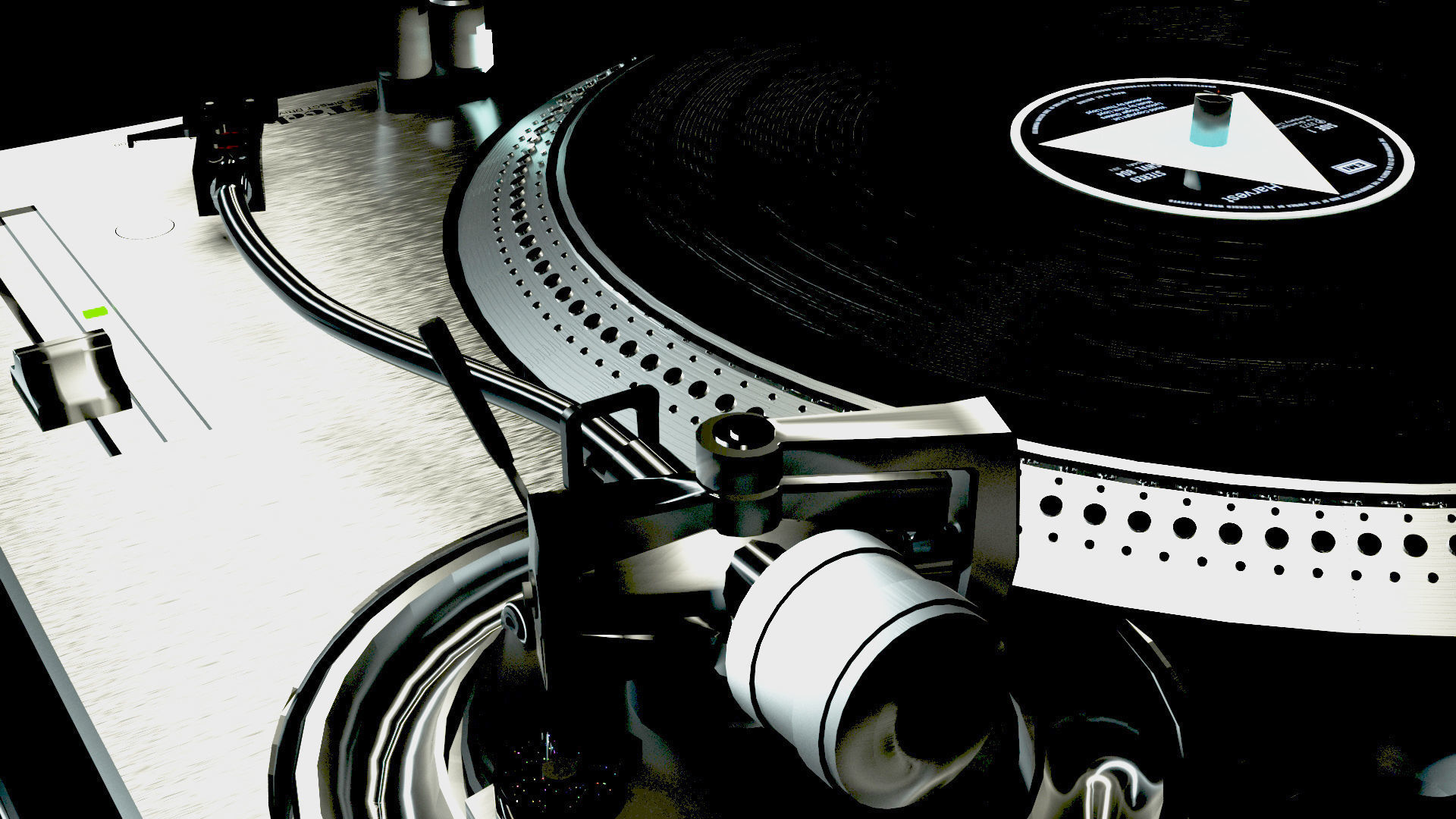 TECHNICS SL-1200 3D model_4