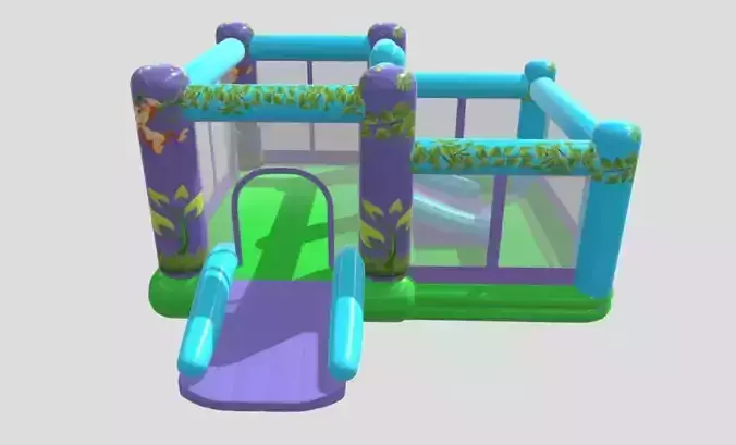 Jungle Theme Bouncy Castle Inflatable