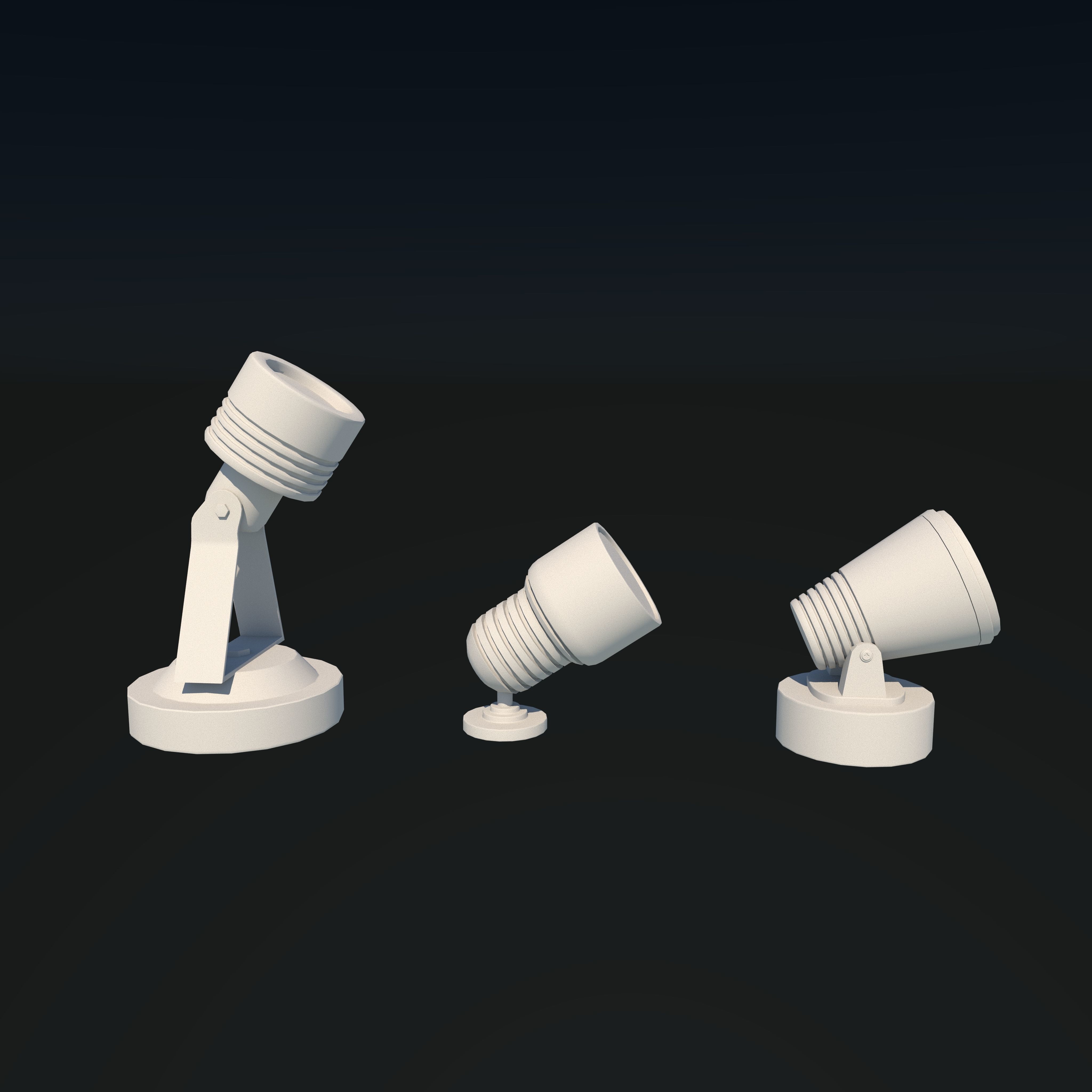 Spot Light  3D model_8