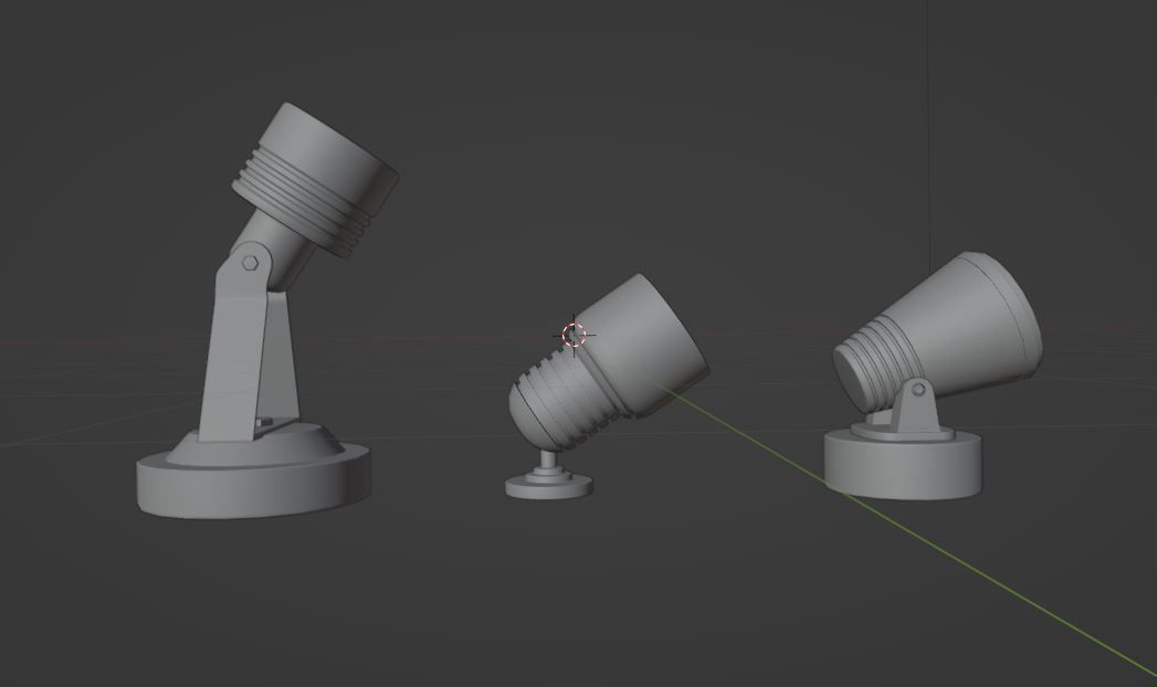 Spot Light  3D model_7
